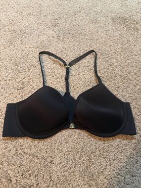 ThirdLove Black Front-Close Racerback T-Shirt Bra
